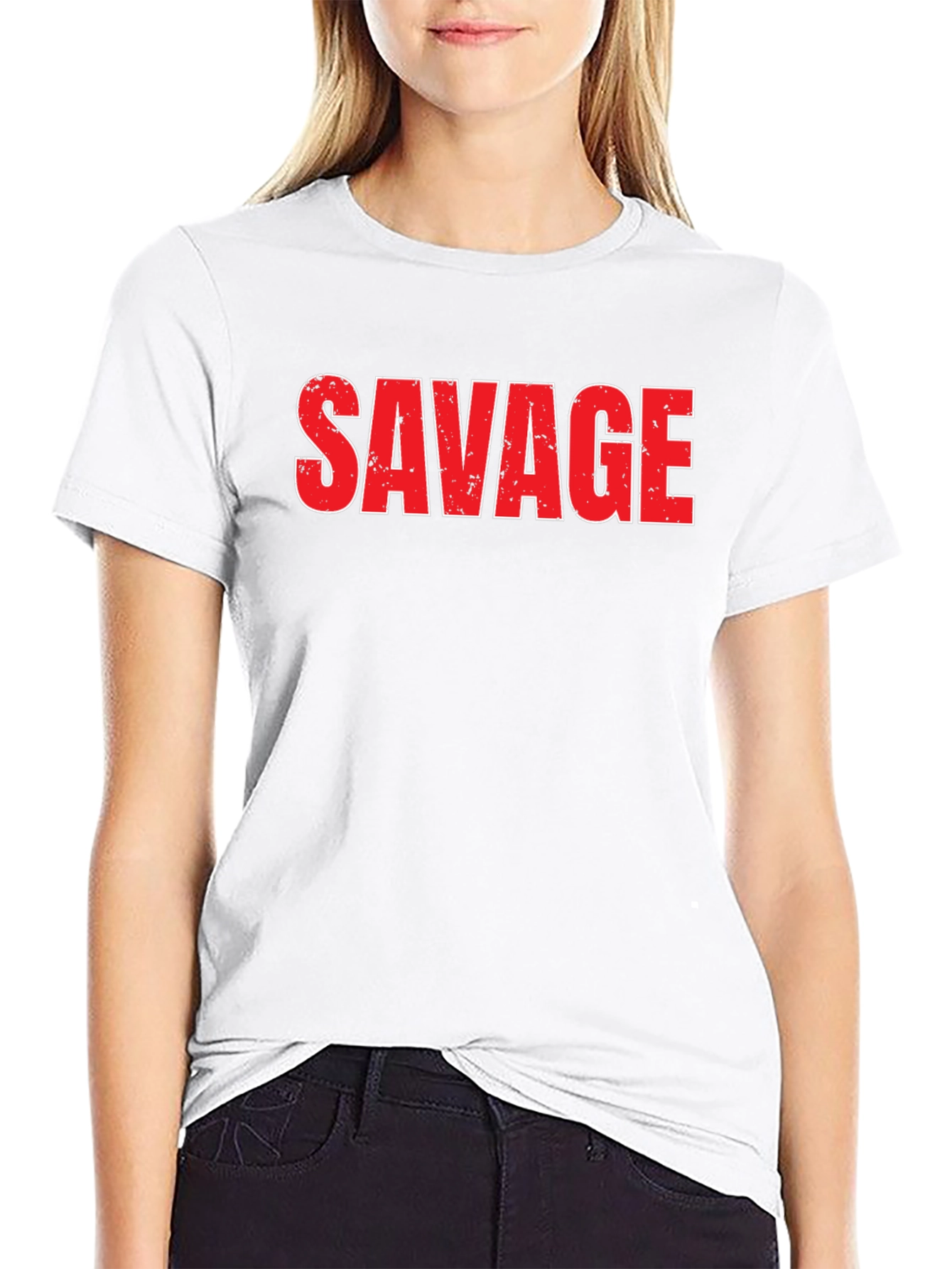 Savage Graphic Tee - Bold Statement Shirt
