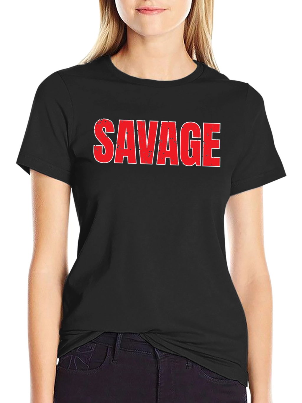 Savage Graphic Tee - Bold Statement Shirt