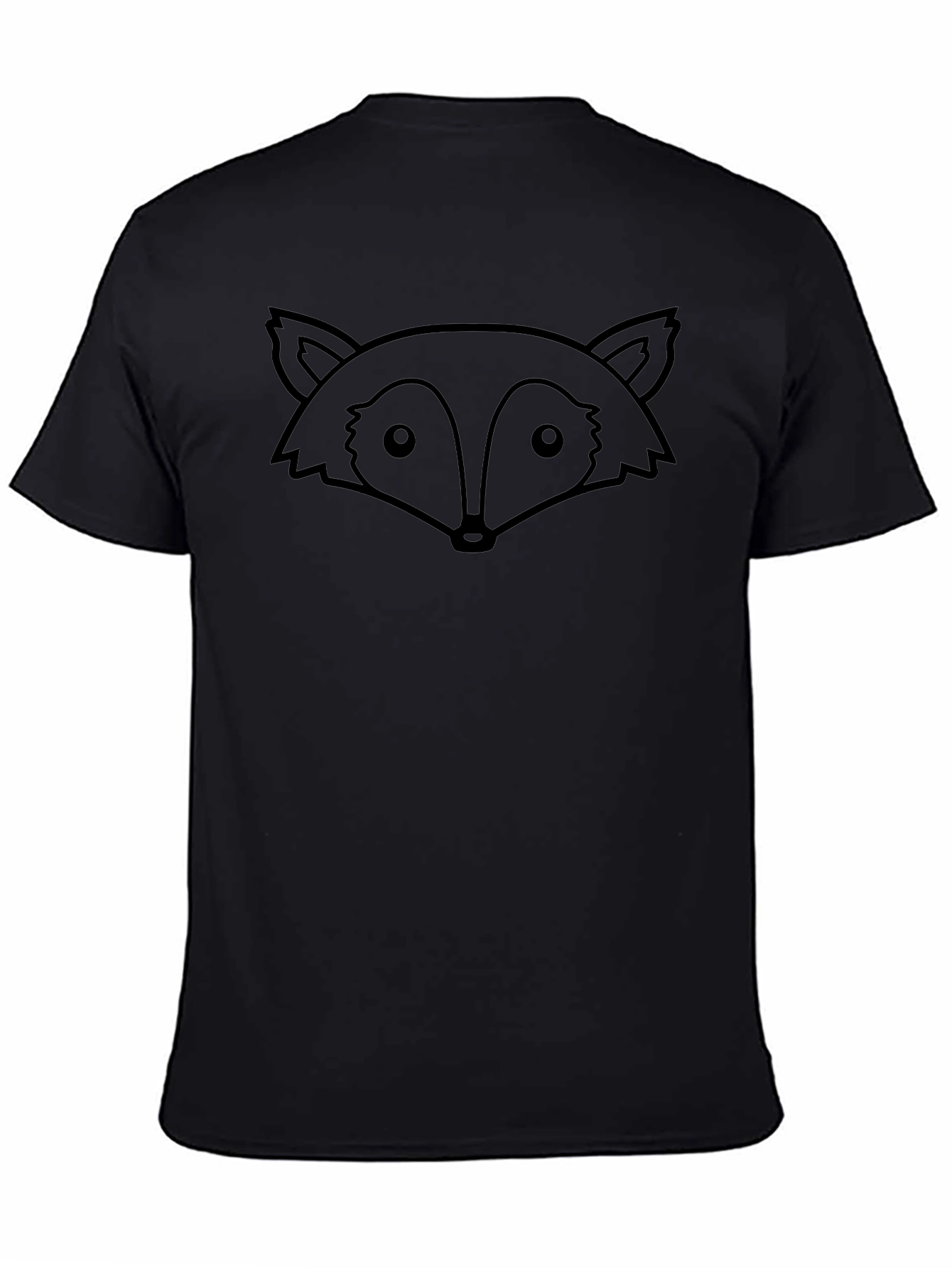 Fox Graphic Print Tee - Modern Casual Style