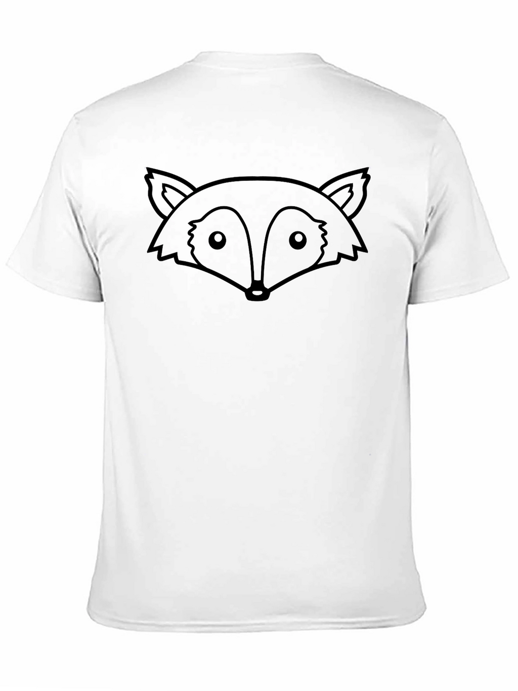 Fox Graphic Print Tee - Modern Casual Style
