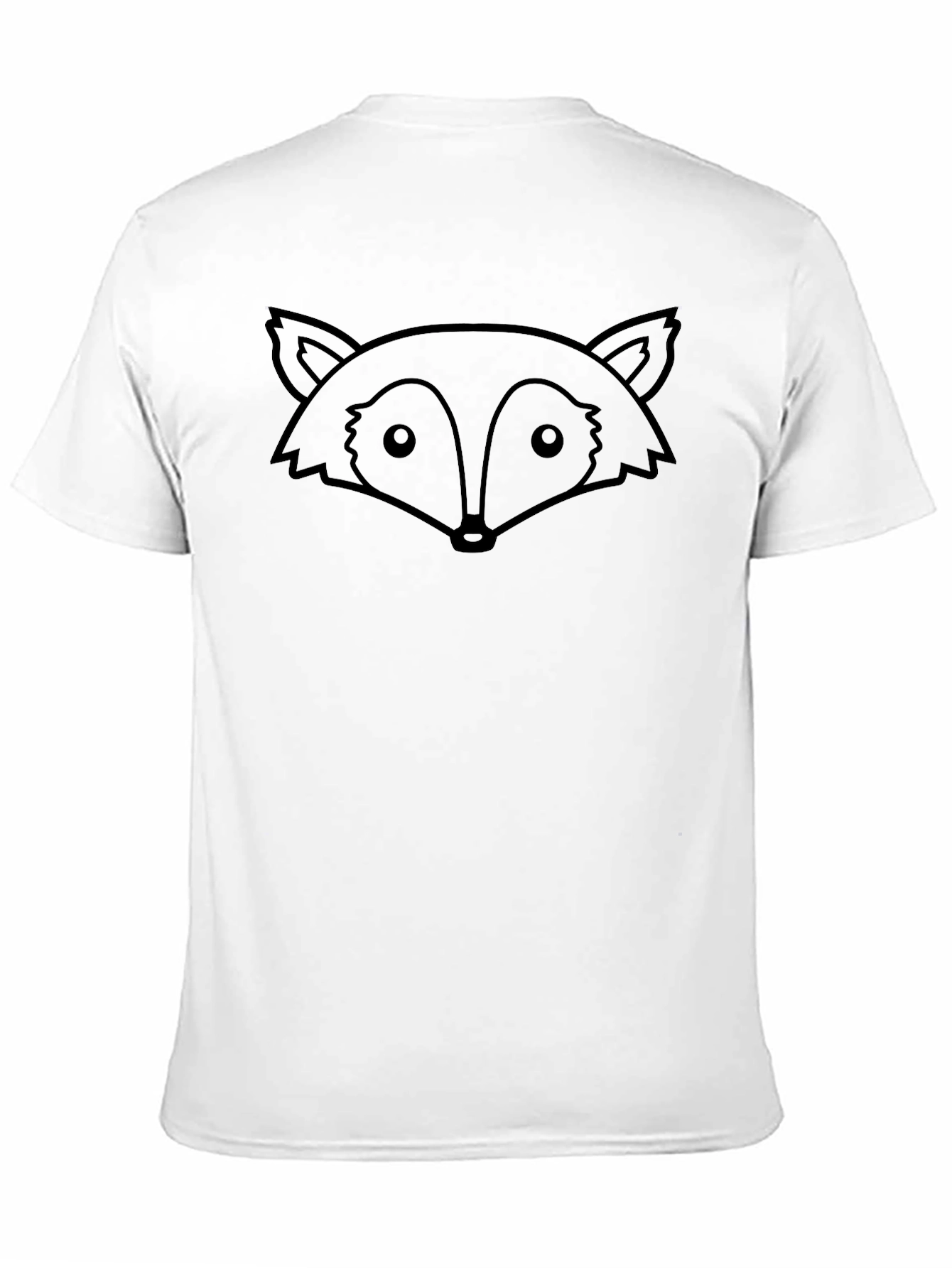 Fox Graphic Print Tee - Modern Casual Style