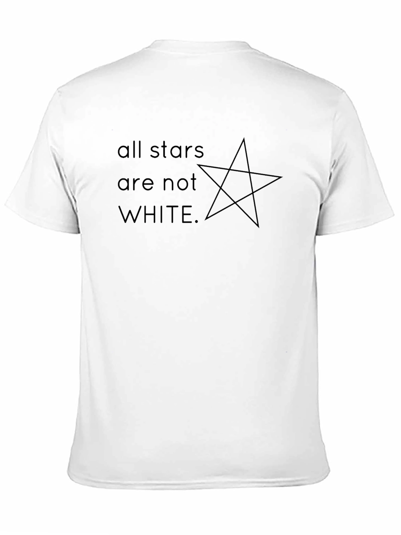 All Stars Are Not White Graphic Tee