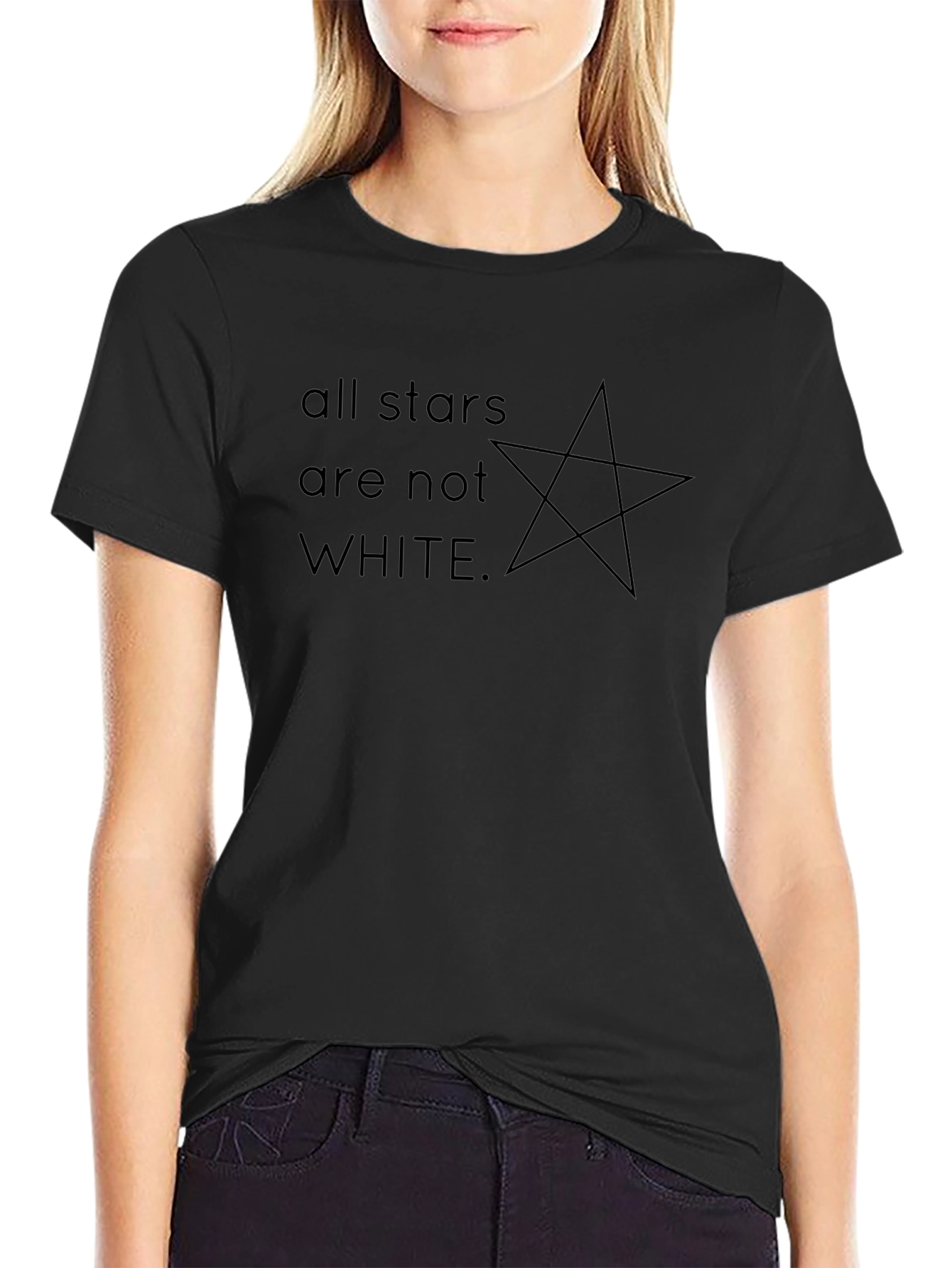 All Stars Are Not White Graphic Tee