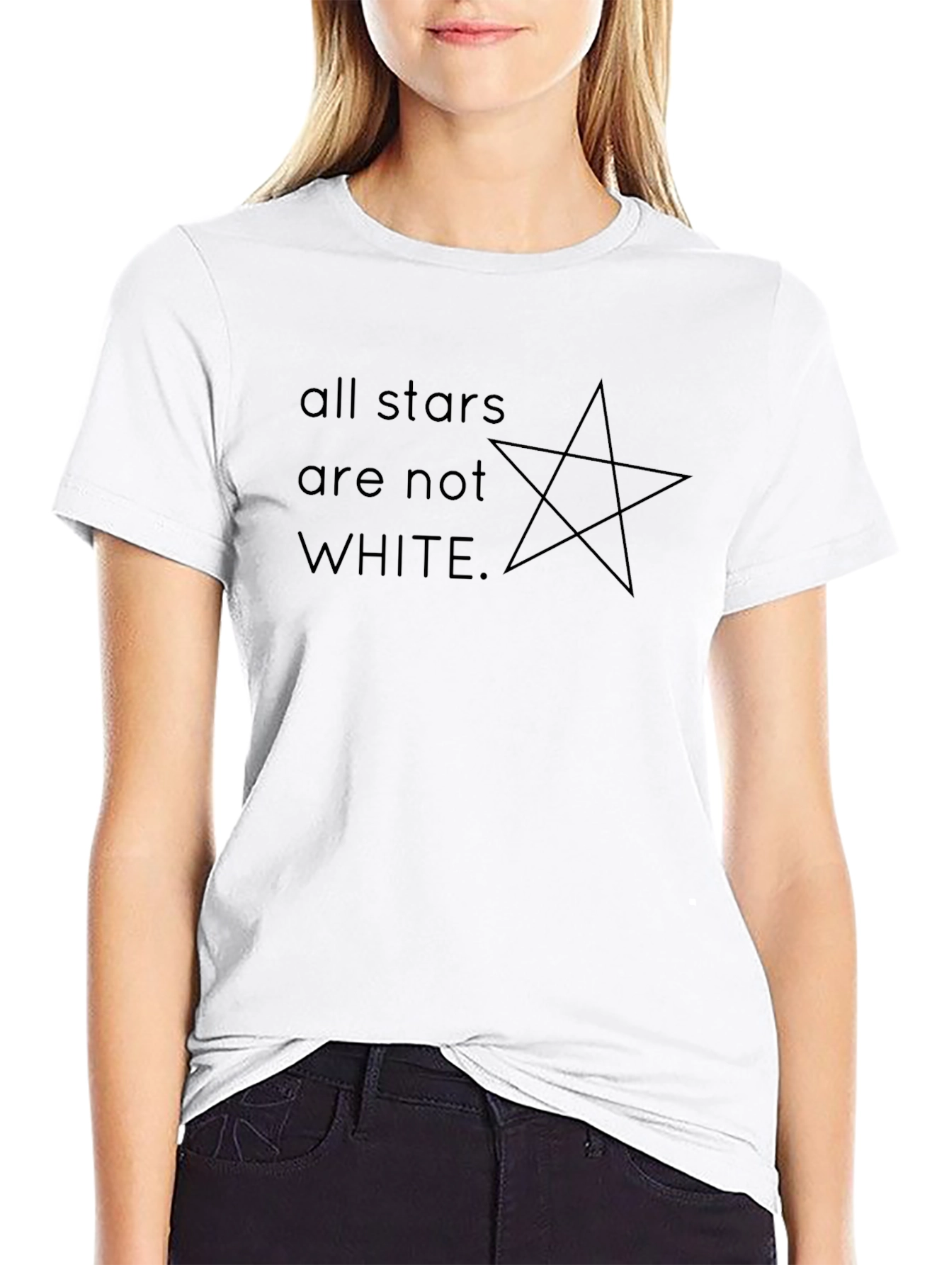 All Stars Are Not White Graphic Tee