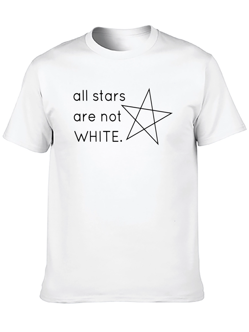 All Stars Are Not White Graphic Tee
