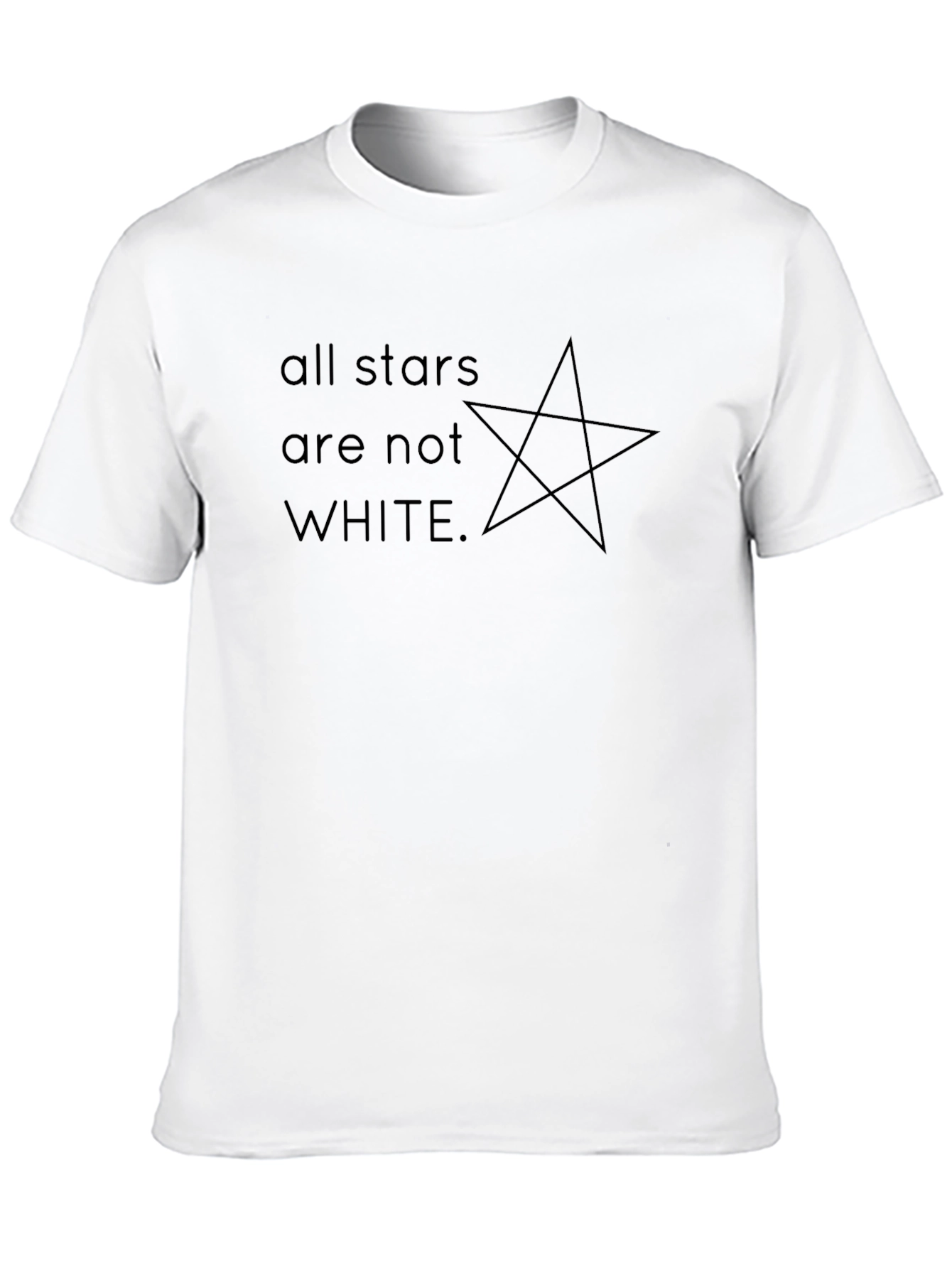 All Stars Are Not White Graphic Tee