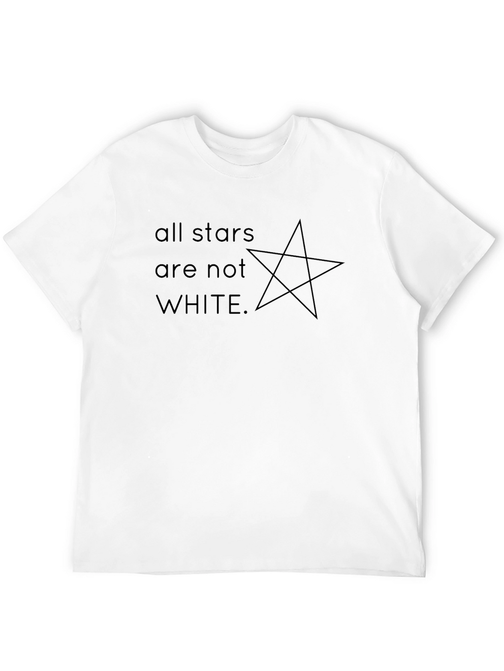 All Stars Are Not White Graphic Tee