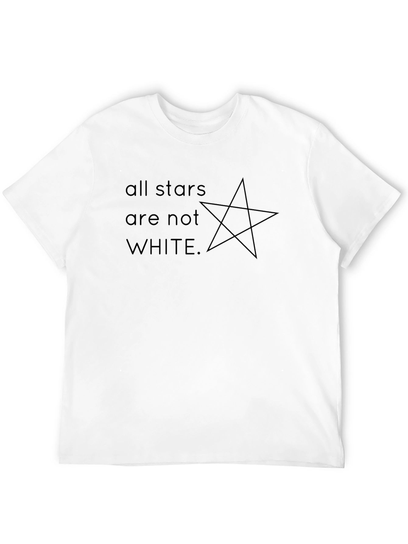 All Stars Are Not White Graphic Tee