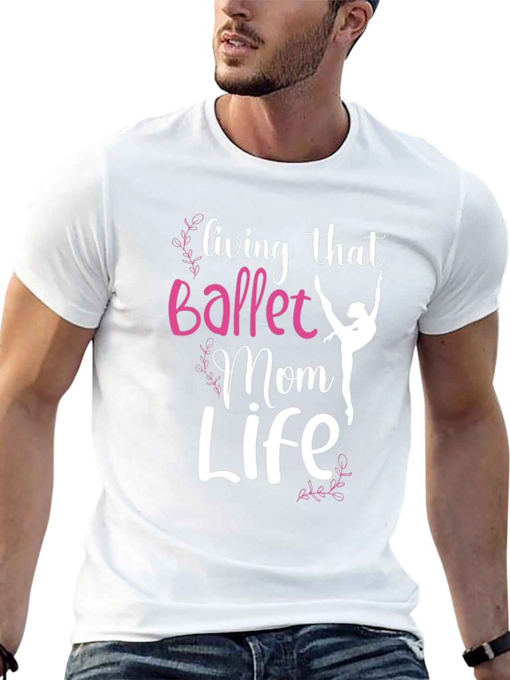 Ballet Mom Life Graphic Tee - Black T-Shirt