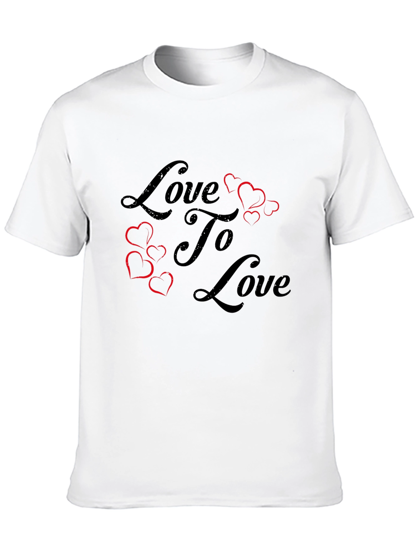 Love To Love Graphic T-Shirt - Black