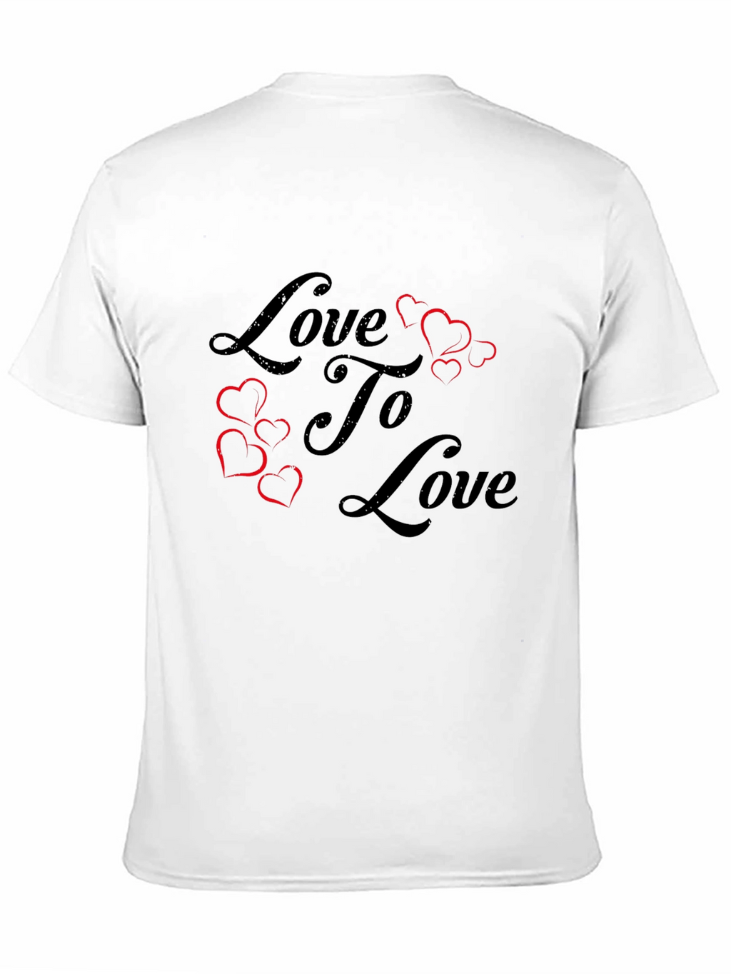 Love To Love Graphic T-Shirt - Black