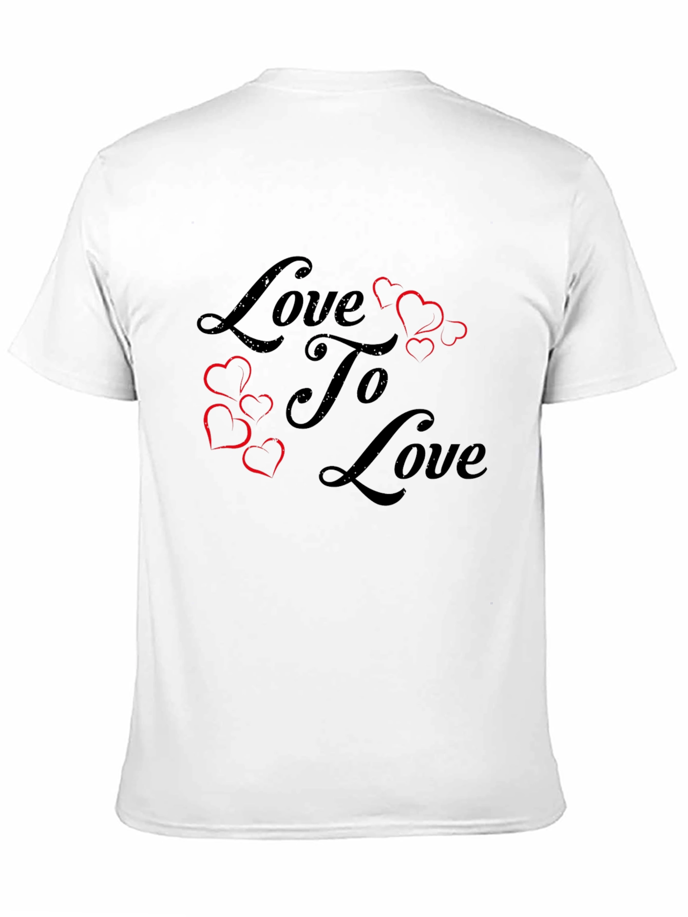 Love To Love Graphic T-Shirt - Black