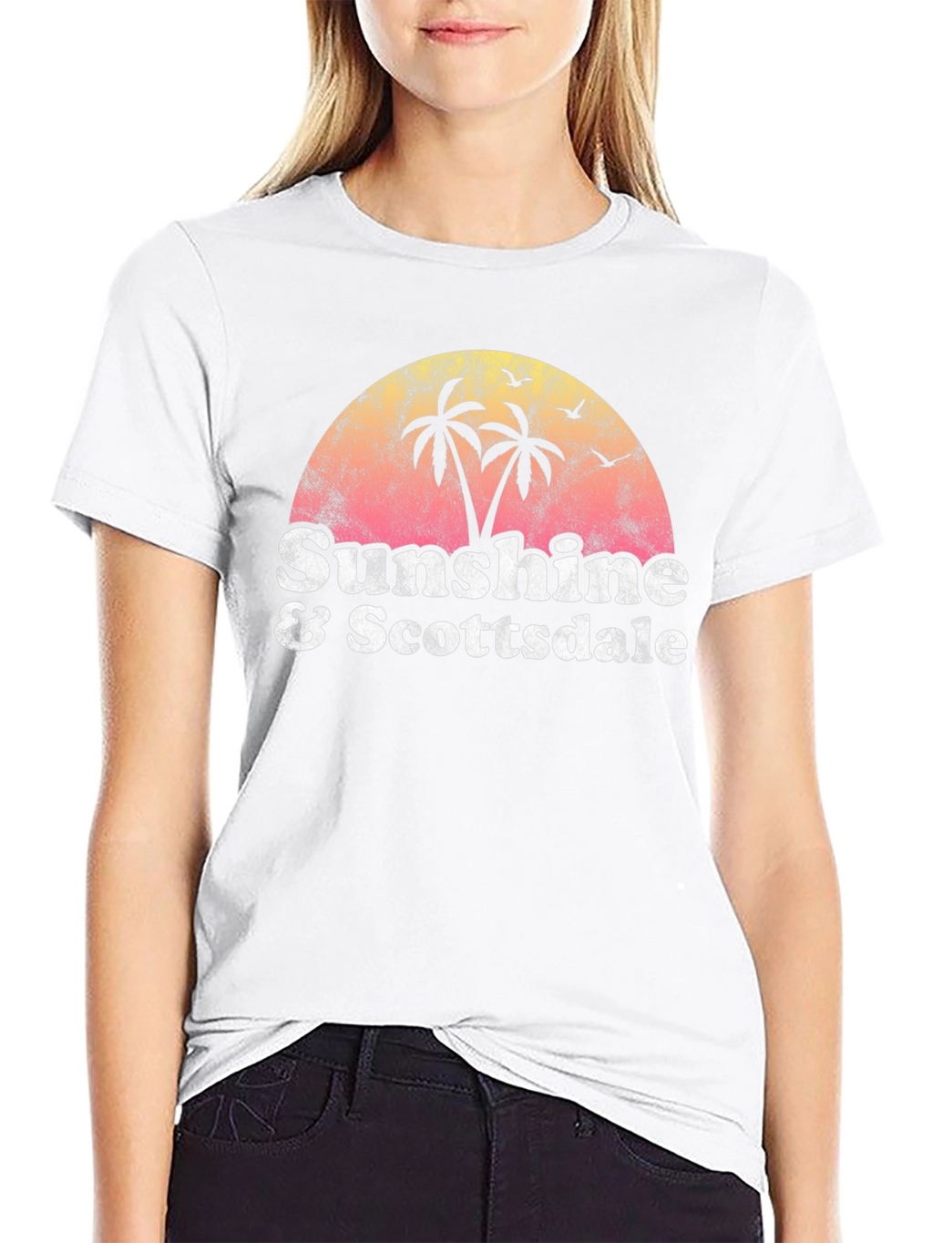 Sunshine & Scottsdale Retro Graphic Tee