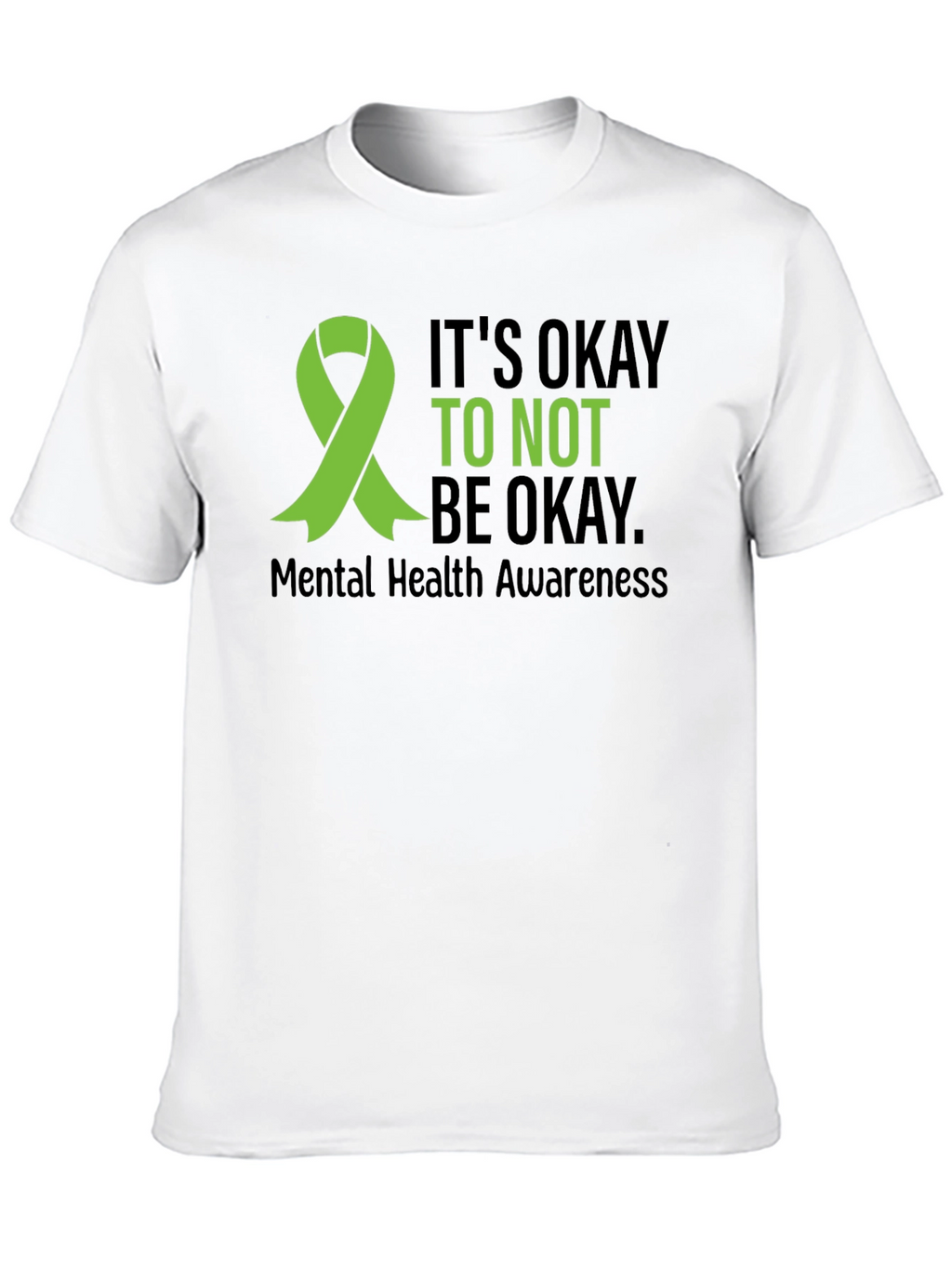 Mental Health Awareness Ribbon T-Shirt