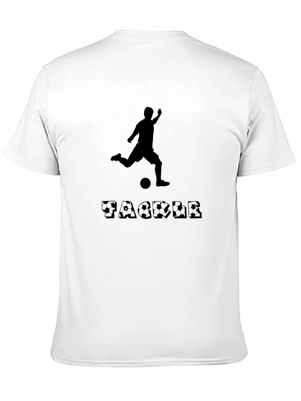 Tackle Soccer Graphic Tee - Black