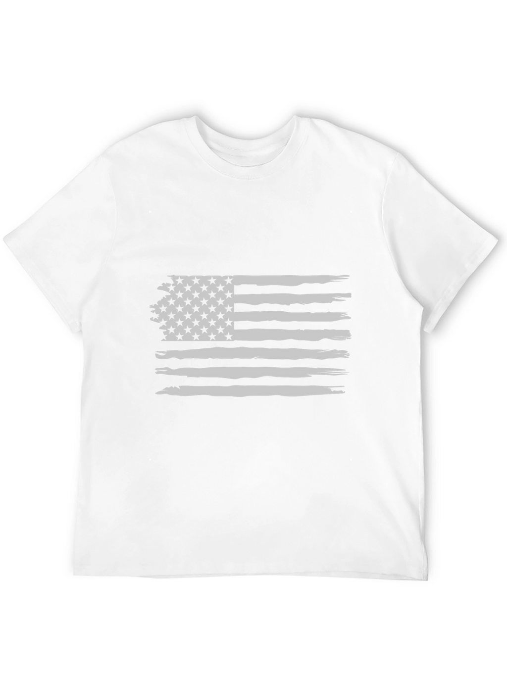 Distressed American Flag Graphic Tee