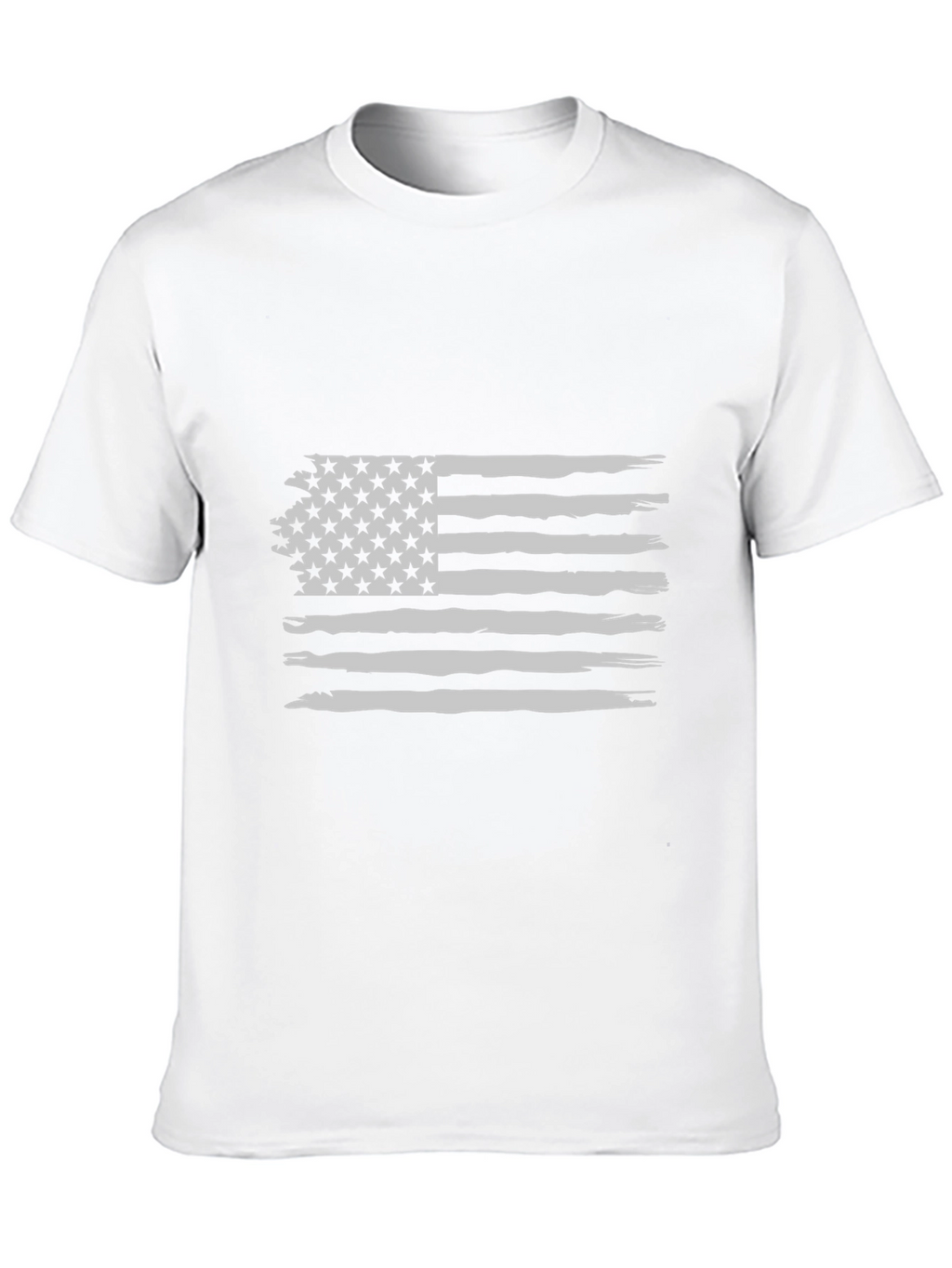 Distressed American Flag Graphic Tee