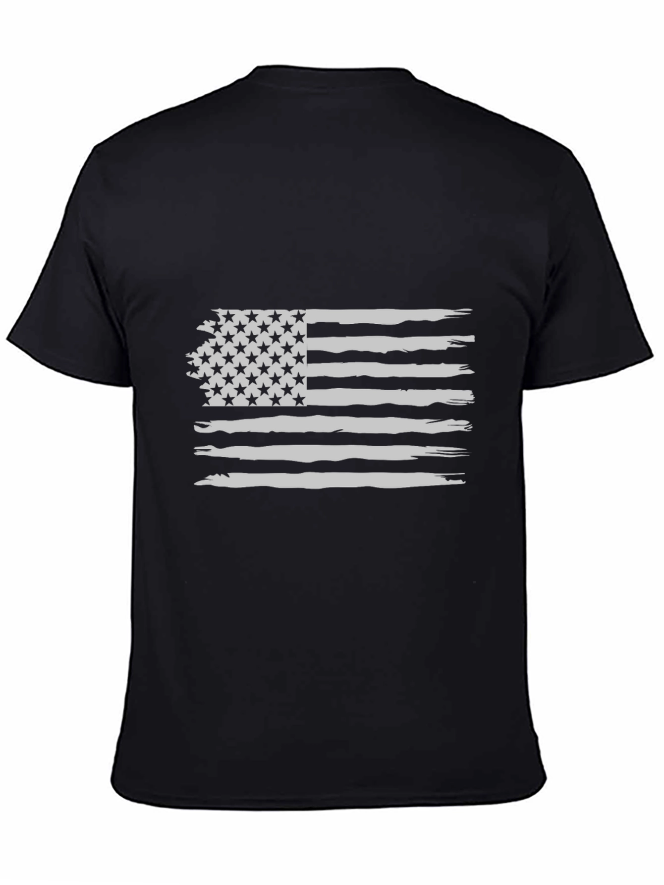 Distressed American Flag Graphic Tee