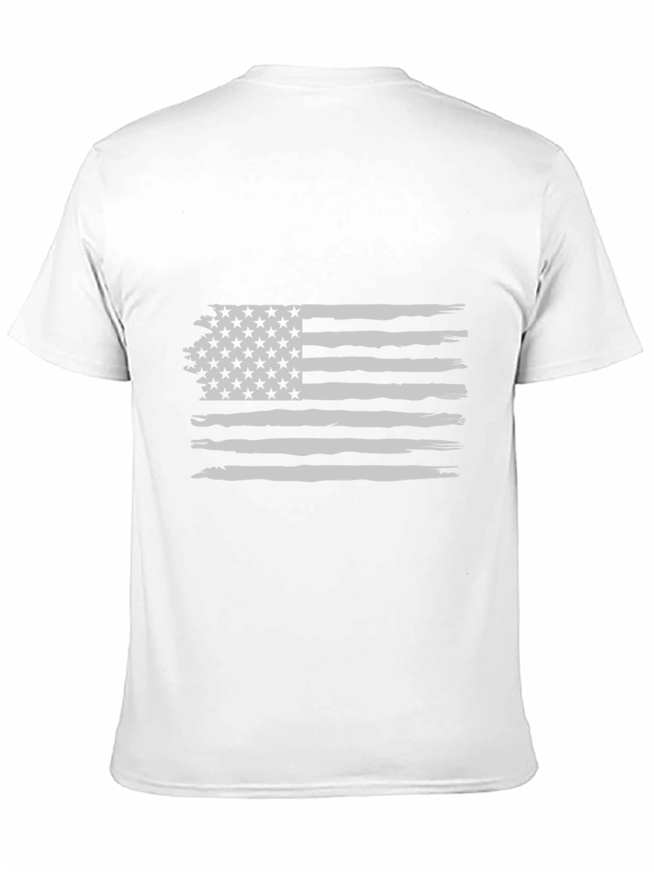 Distressed American Flag Graphic Tee