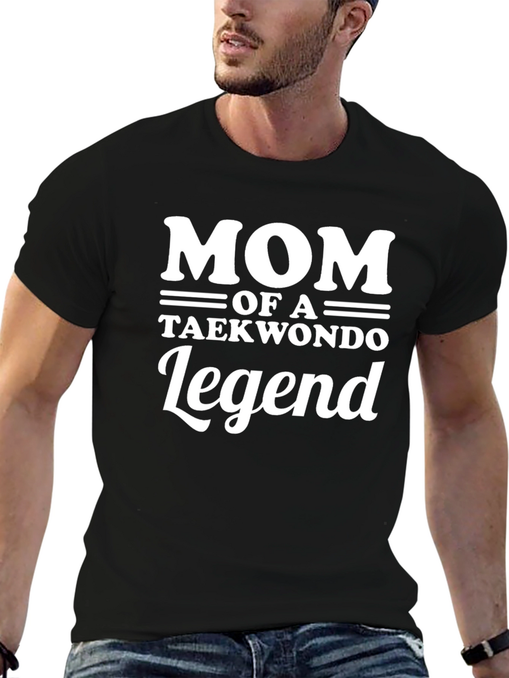 Mom of a Taekwondo Legend Graphic Tee
