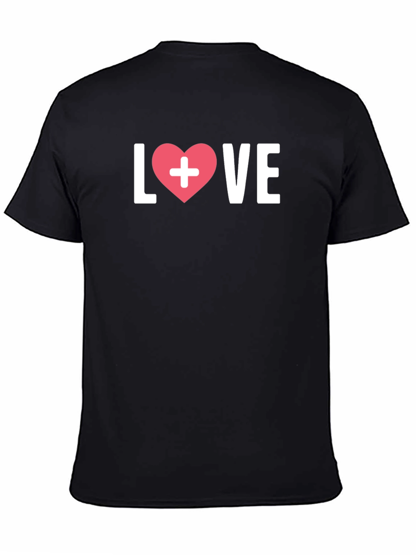 Love Heart Nurse T-Shirt - Caring is Sharing