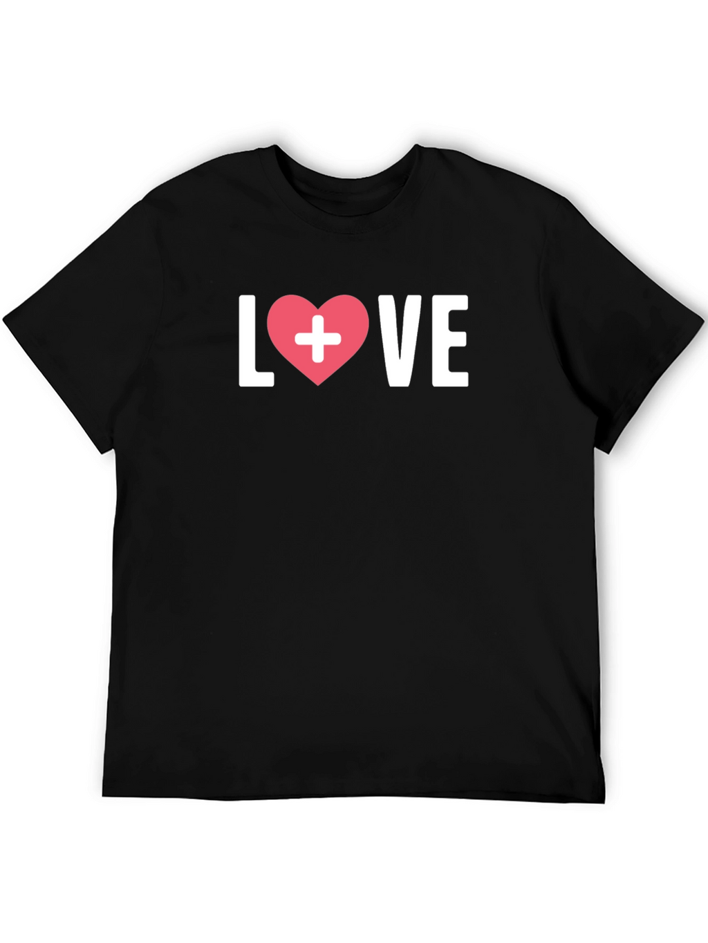 Love Heart Nurse T-Shirt - Caring is Sharing
