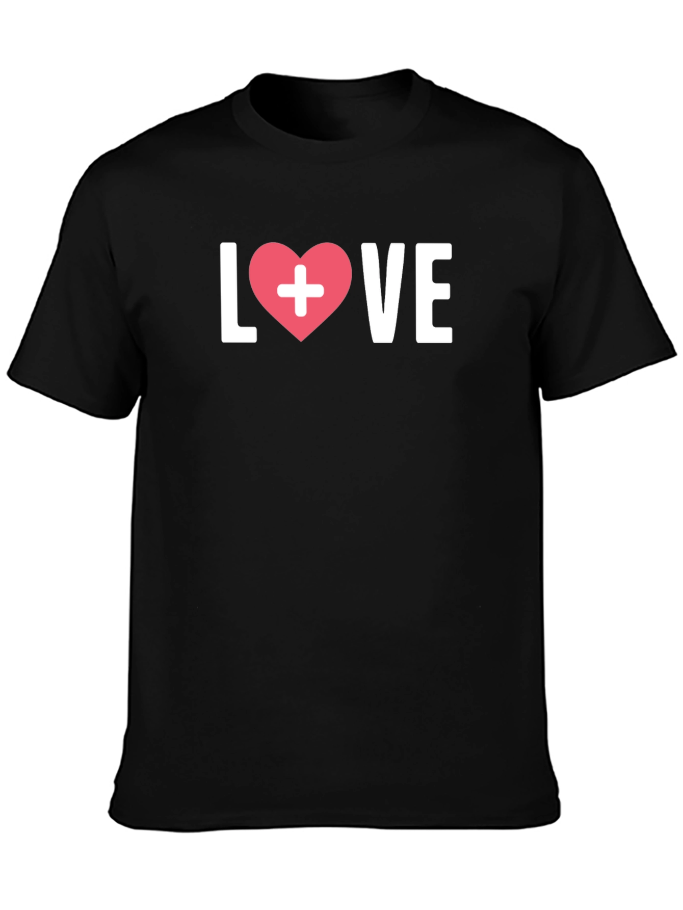 Love Heart Nurse T-Shirt - Caring is Sharing