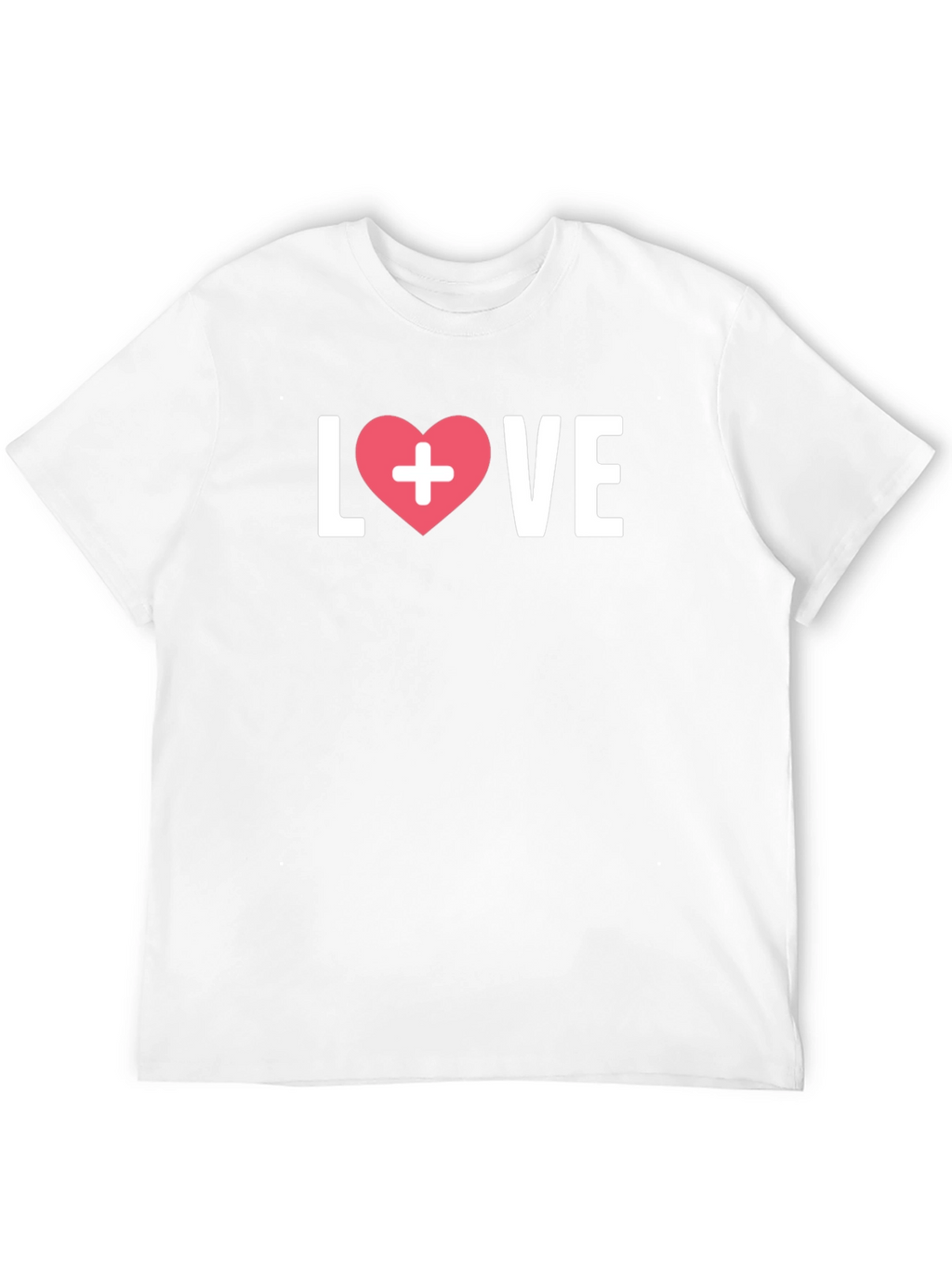 Love Heart Nurse T-Shirt - Caring is Sharing