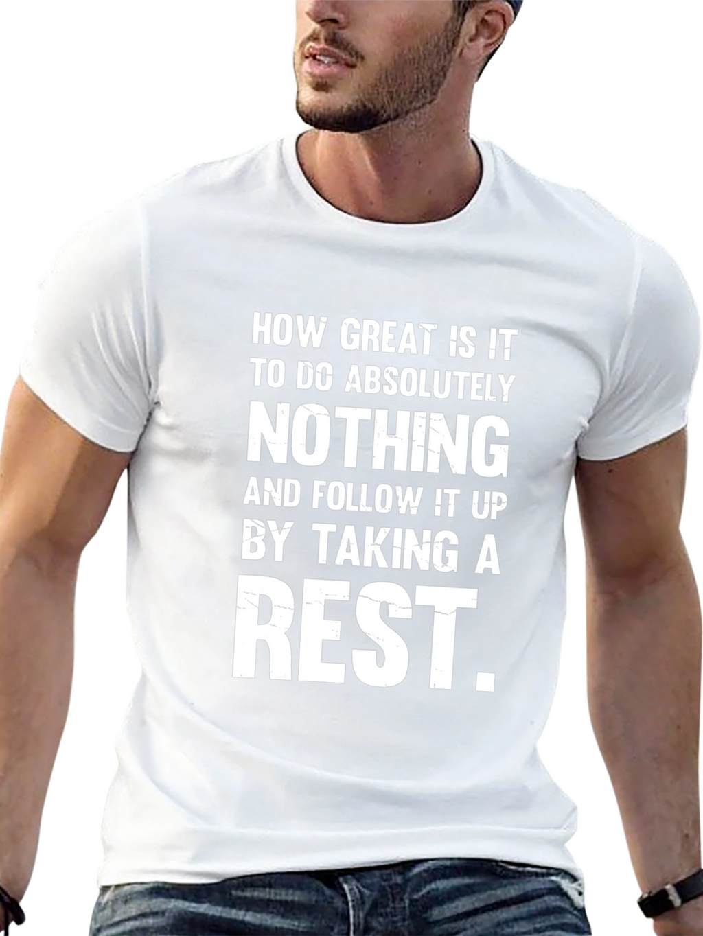 Funny Sarcastic T-Shirt - How Great is Nothing