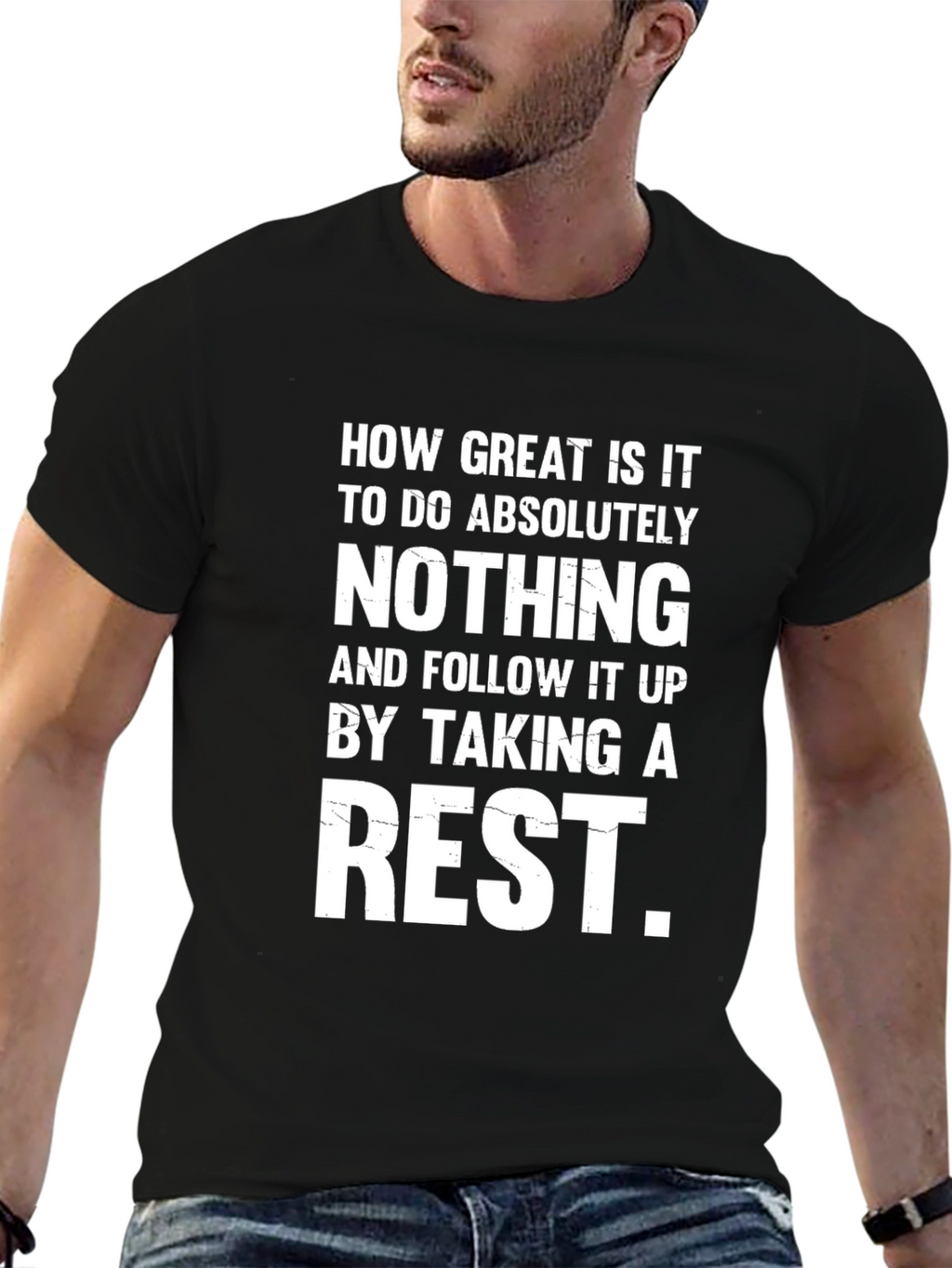 Funny Sarcastic T-Shirt - How Great is Nothing