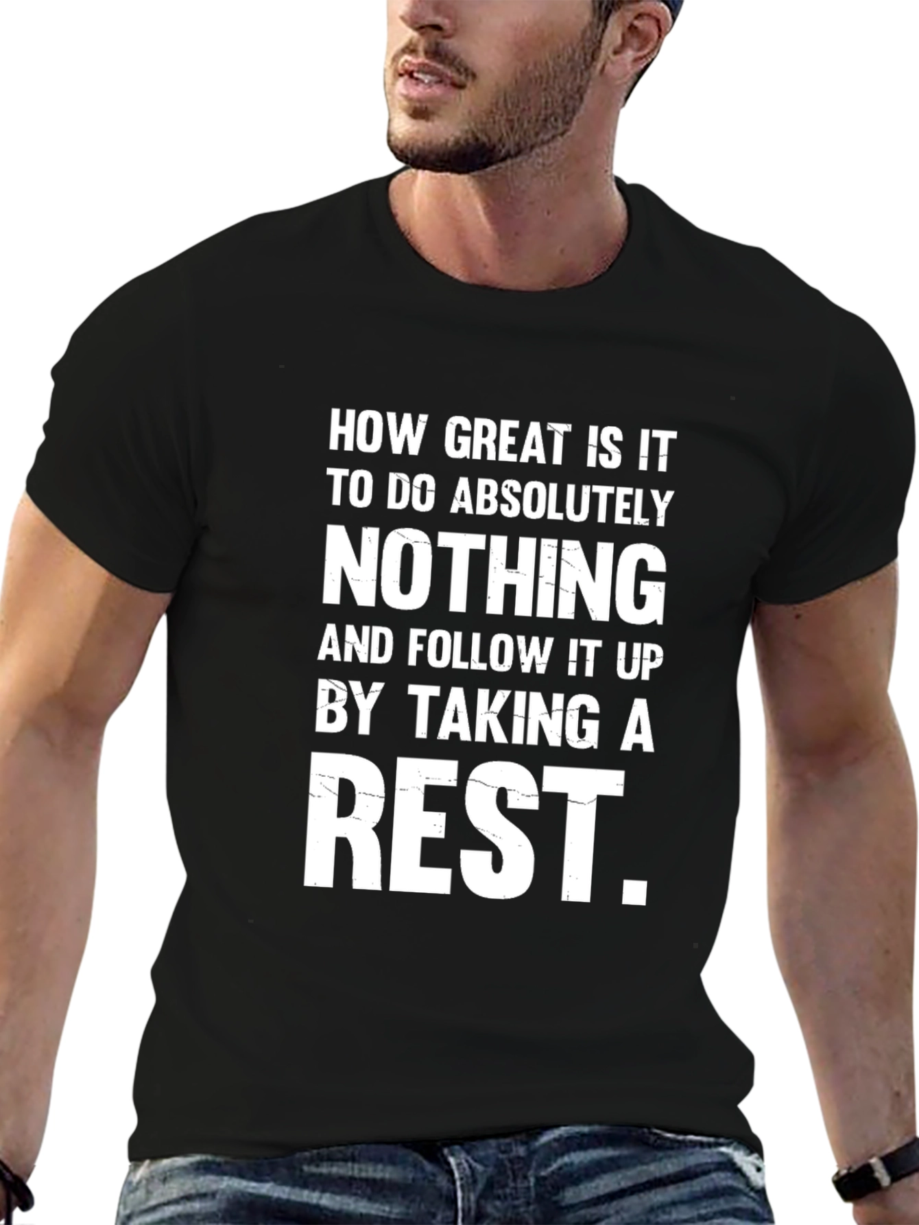 Funny Sarcastic T-Shirt - How Great is Nothing