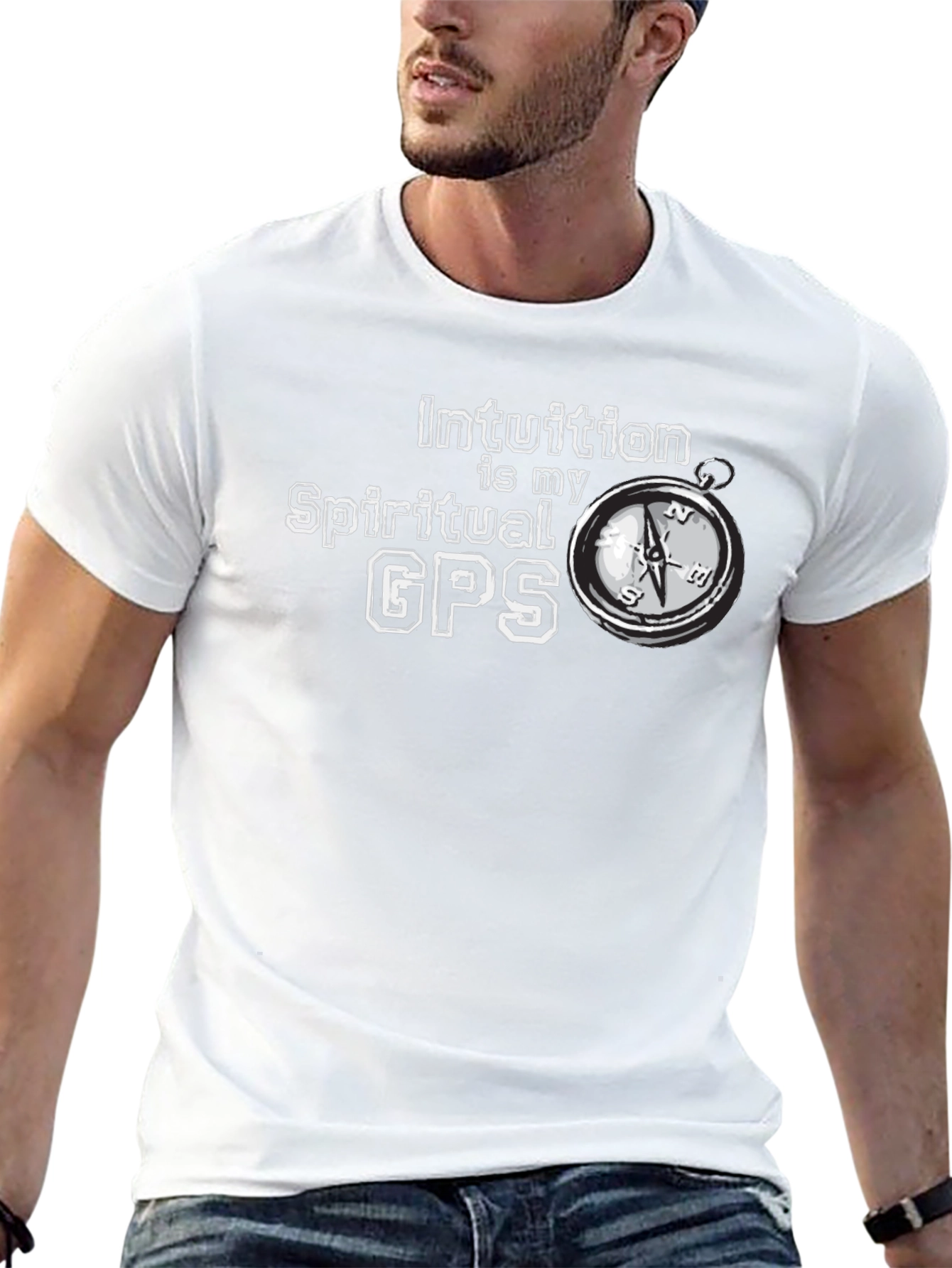 Intuition Spiritual GPS T-Shirt - Black