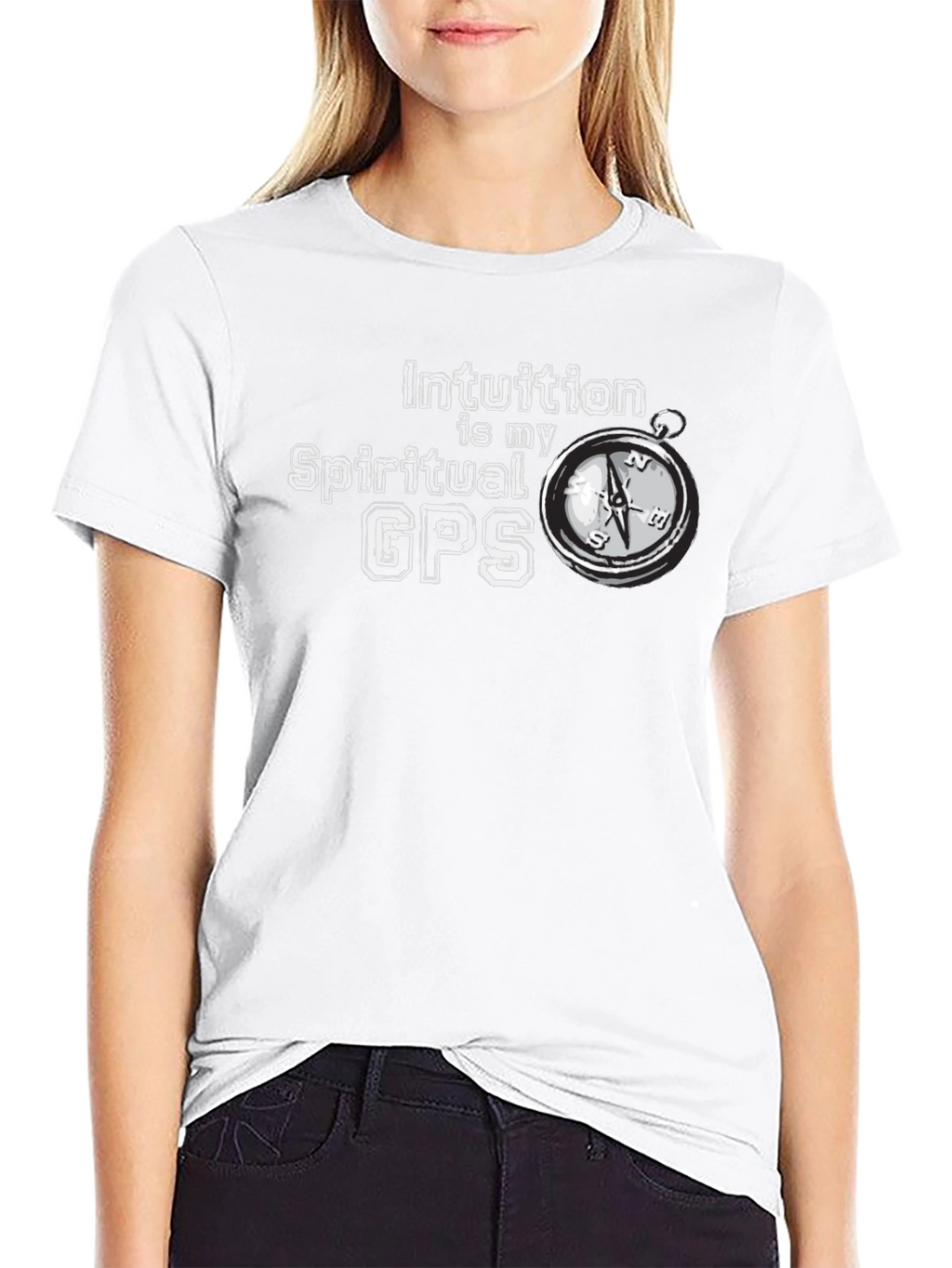 Intuition Spiritual GPS T-Shirt - Black