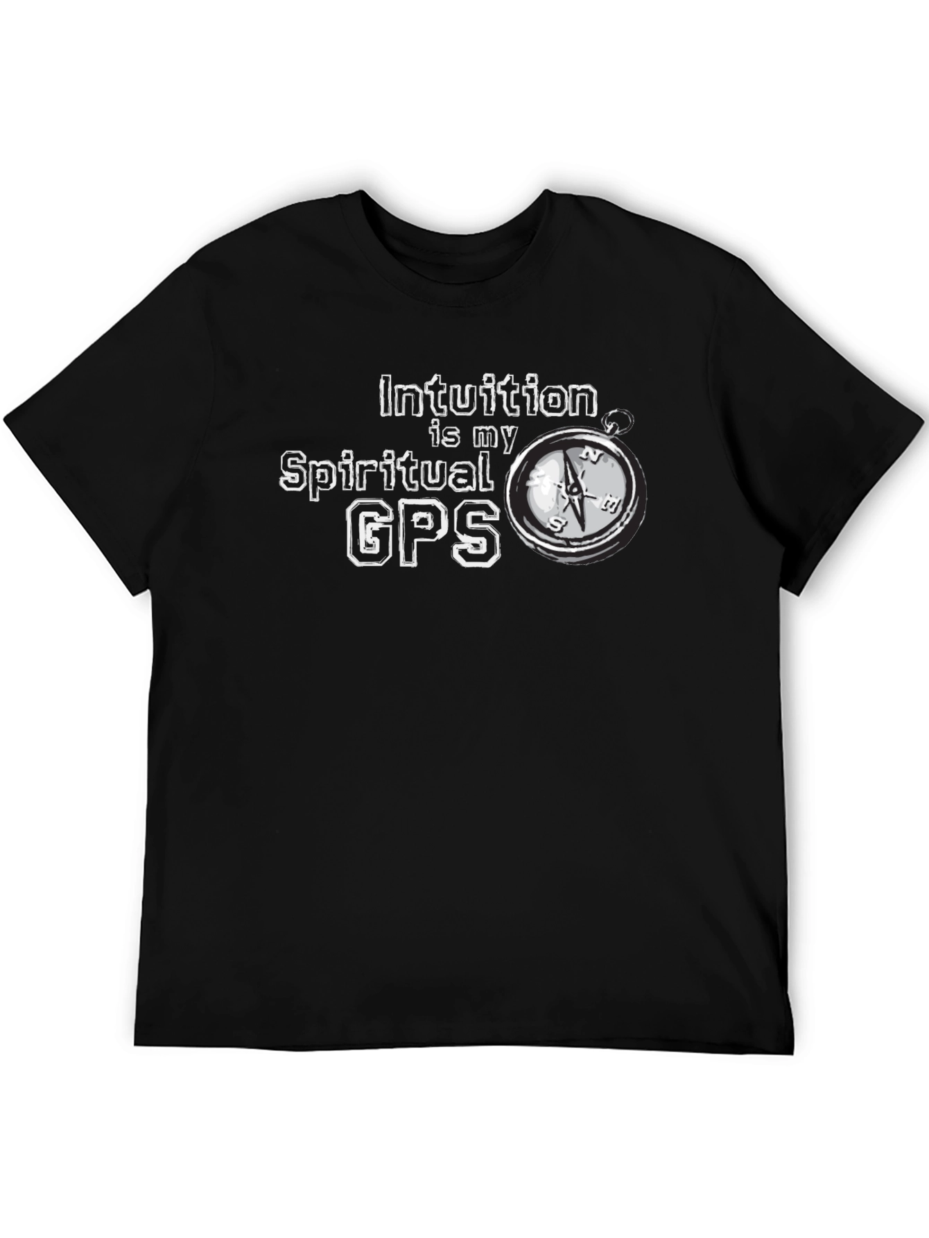Intuition Spiritual GPS T-Shirt - Black
