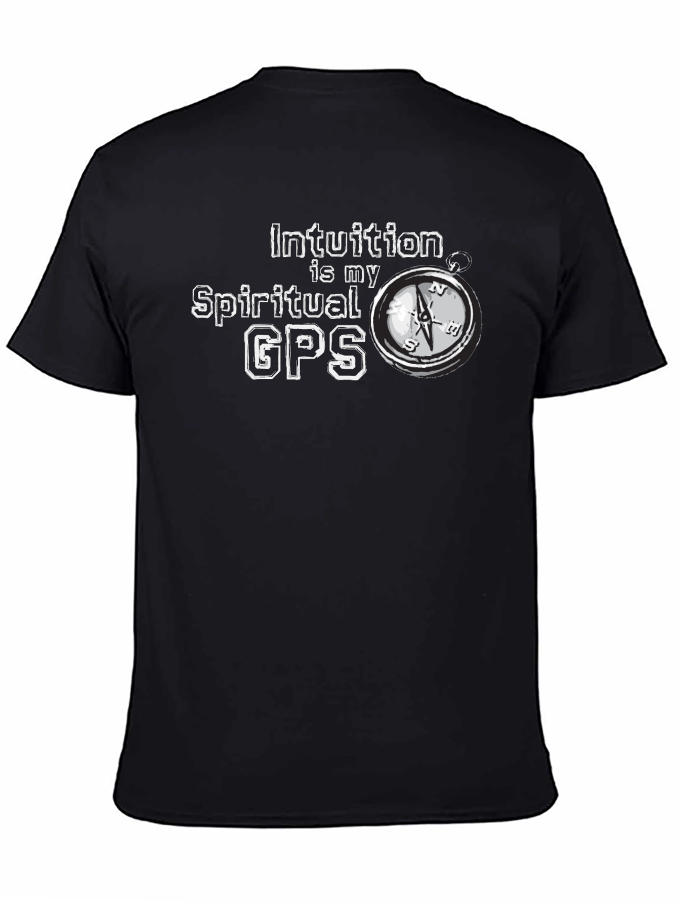 Intuition Spiritual GPS T-Shirt - Black