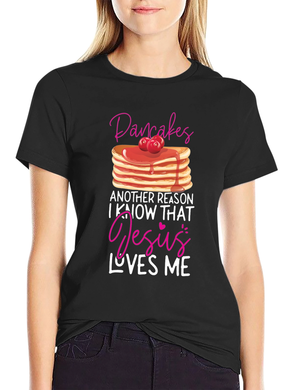 Pancakes and Jesus T-Shirt