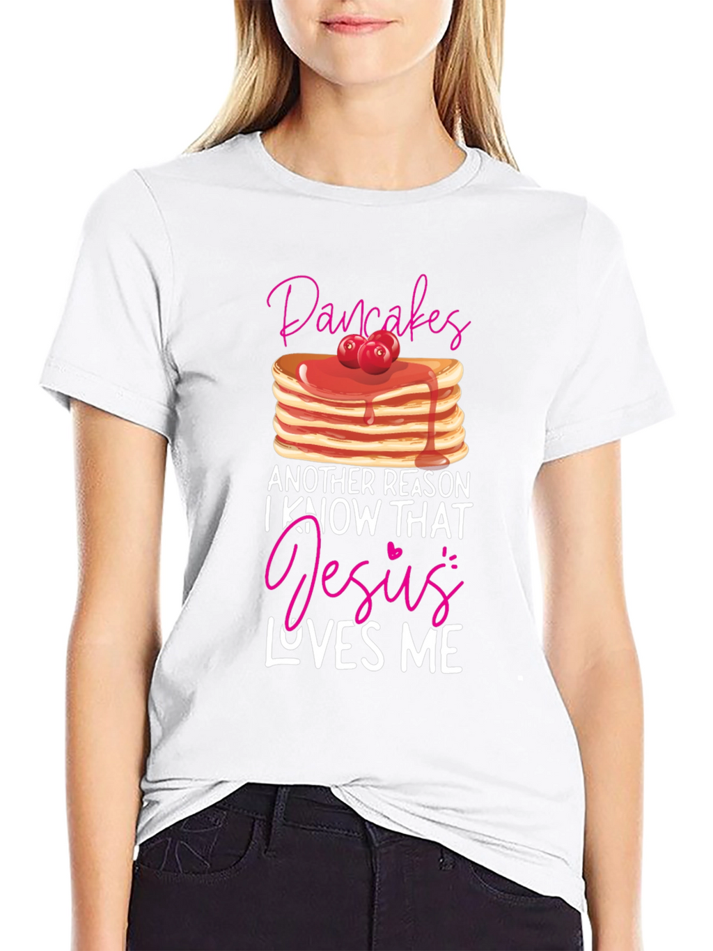Pancakes and Jesus T-Shirt