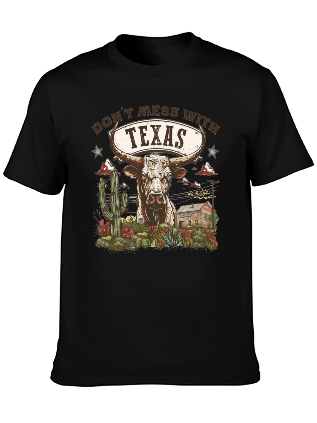Dont Mess with Texas Graphic T-Shirt