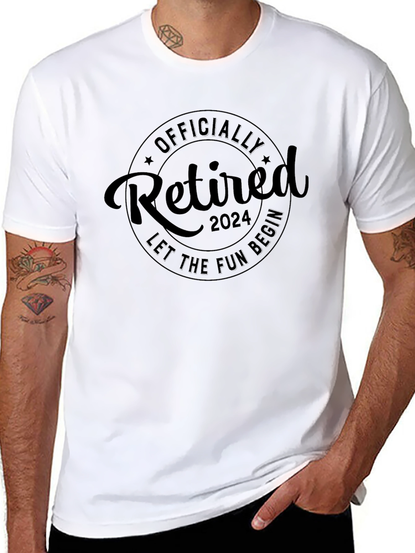Officially Retired 2024 T-Shirt