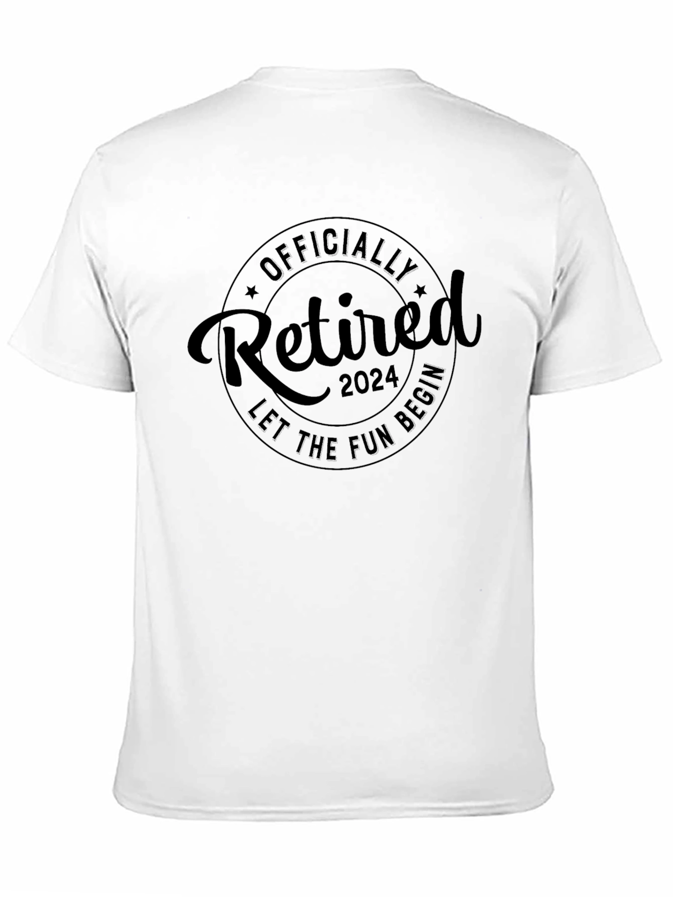 Officially Retired 2024 T-Shirt