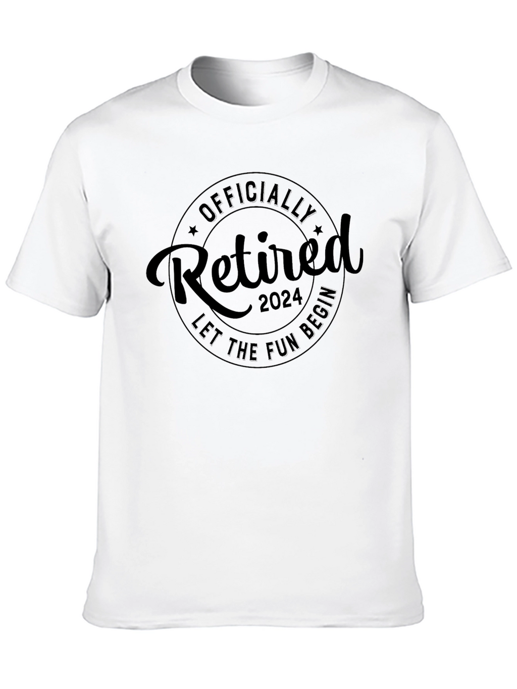 Officially Retired 2024 T-Shirt