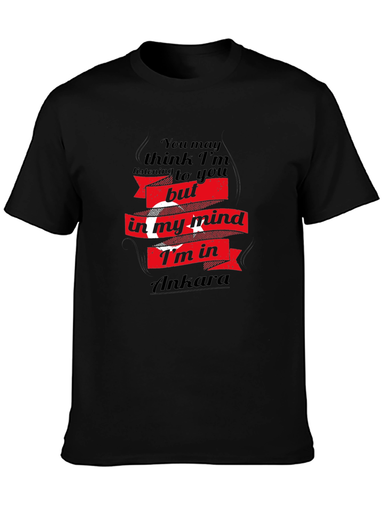 Ankara Mind T-Shirt - Humorous Graphic Tee