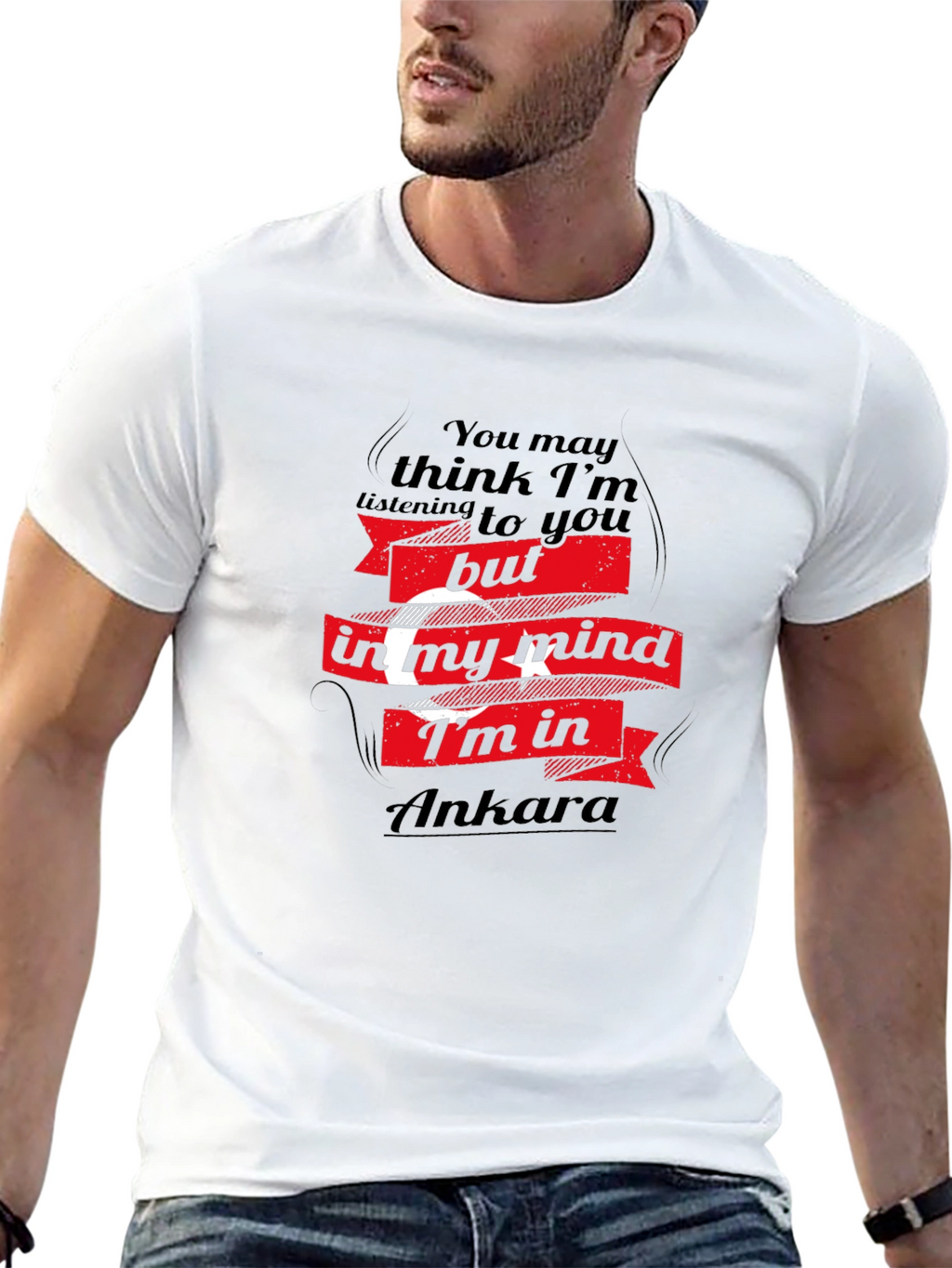Ankara Mind T-Shirt - Humorous Graphic Tee