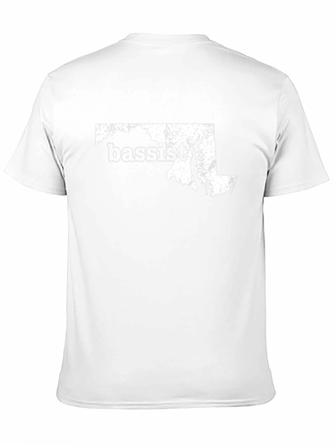 Maryland Bassist T-Shirt - Distressed Design