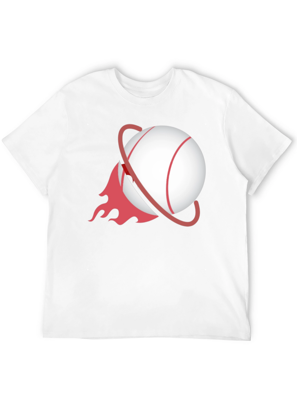 Baseball Planet Black T-Shirt