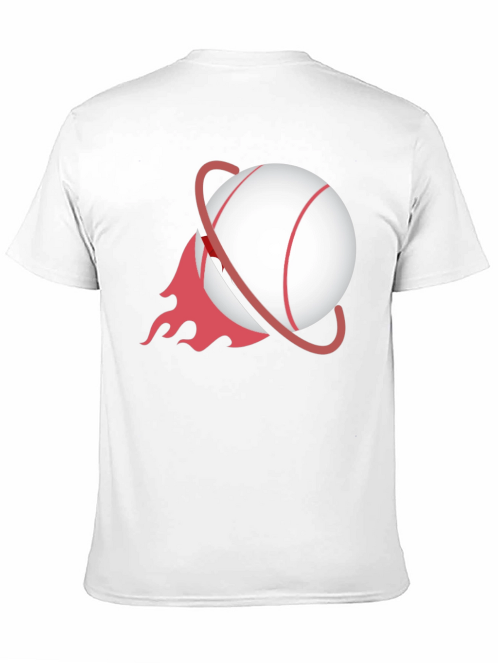 Baseball Planet Black T-Shirt