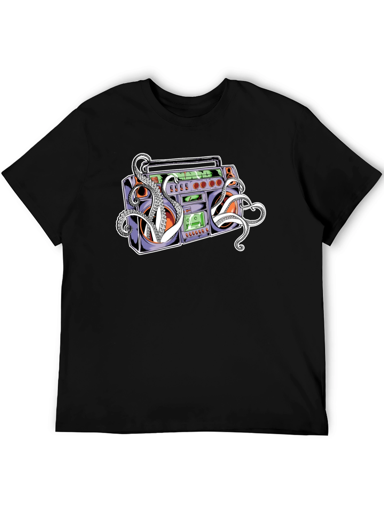 Boombox Octopus Graphic Tee