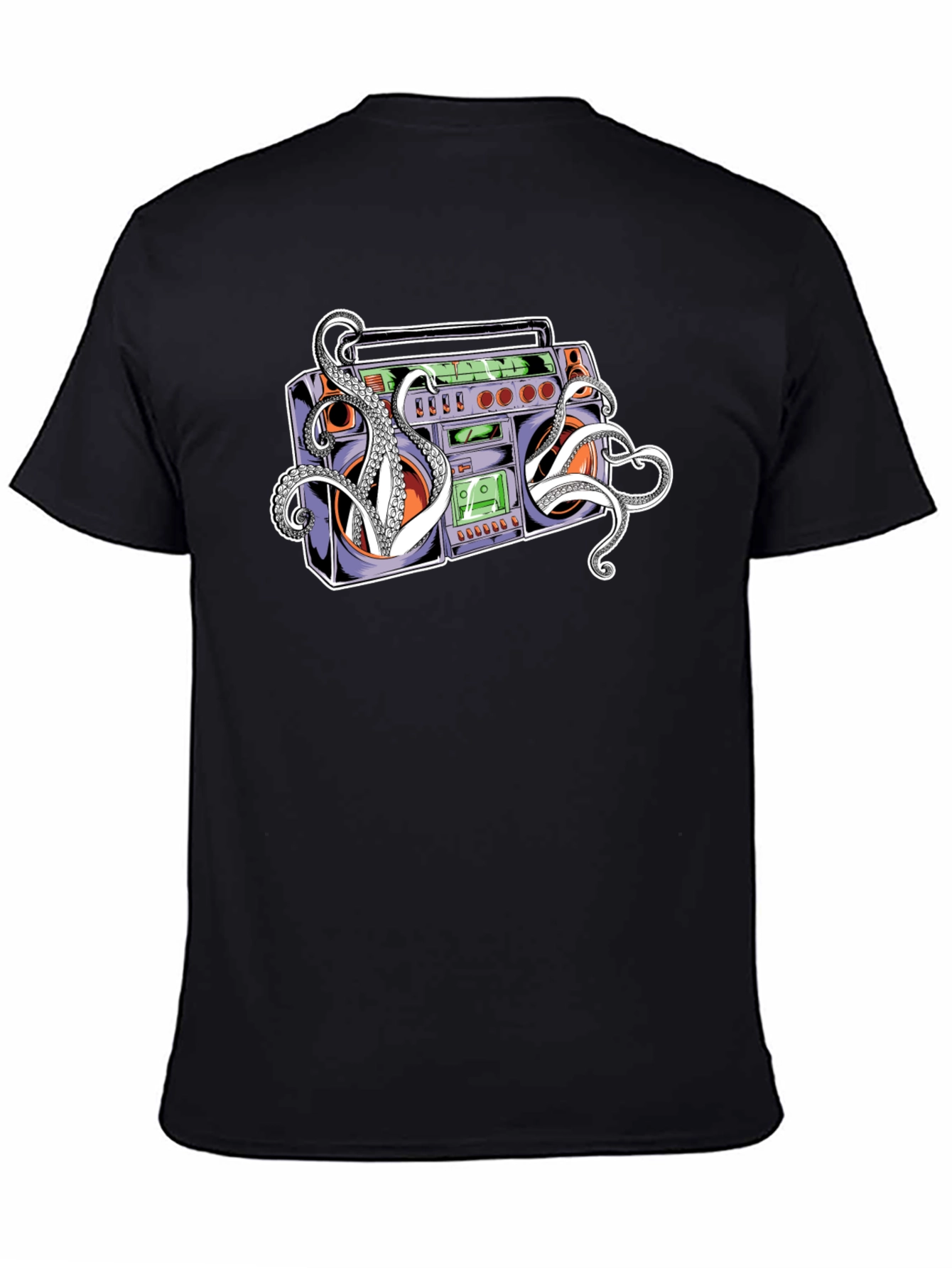 Boombox Octopus Graphic Tee