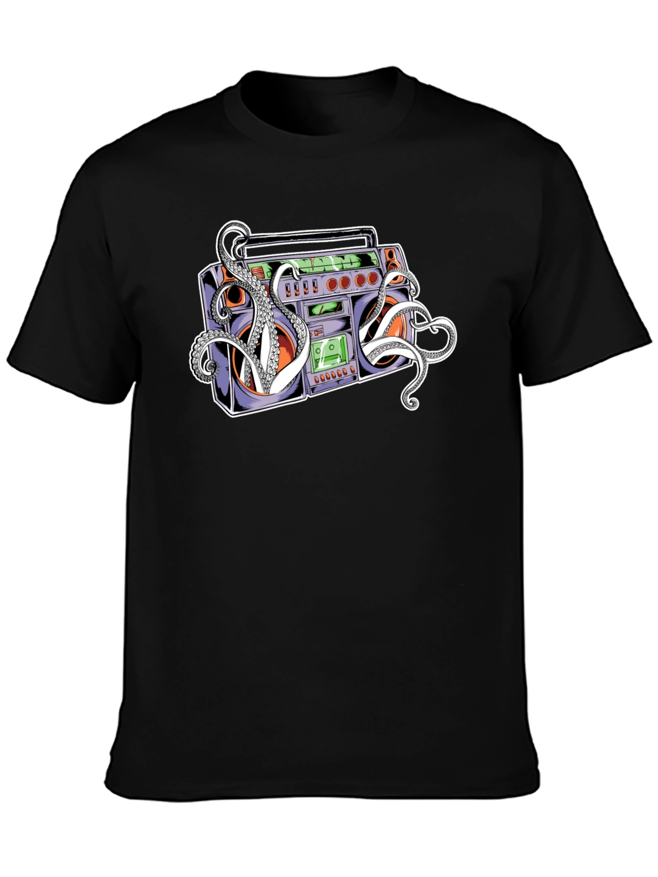Boombox Octopus Graphic Tee