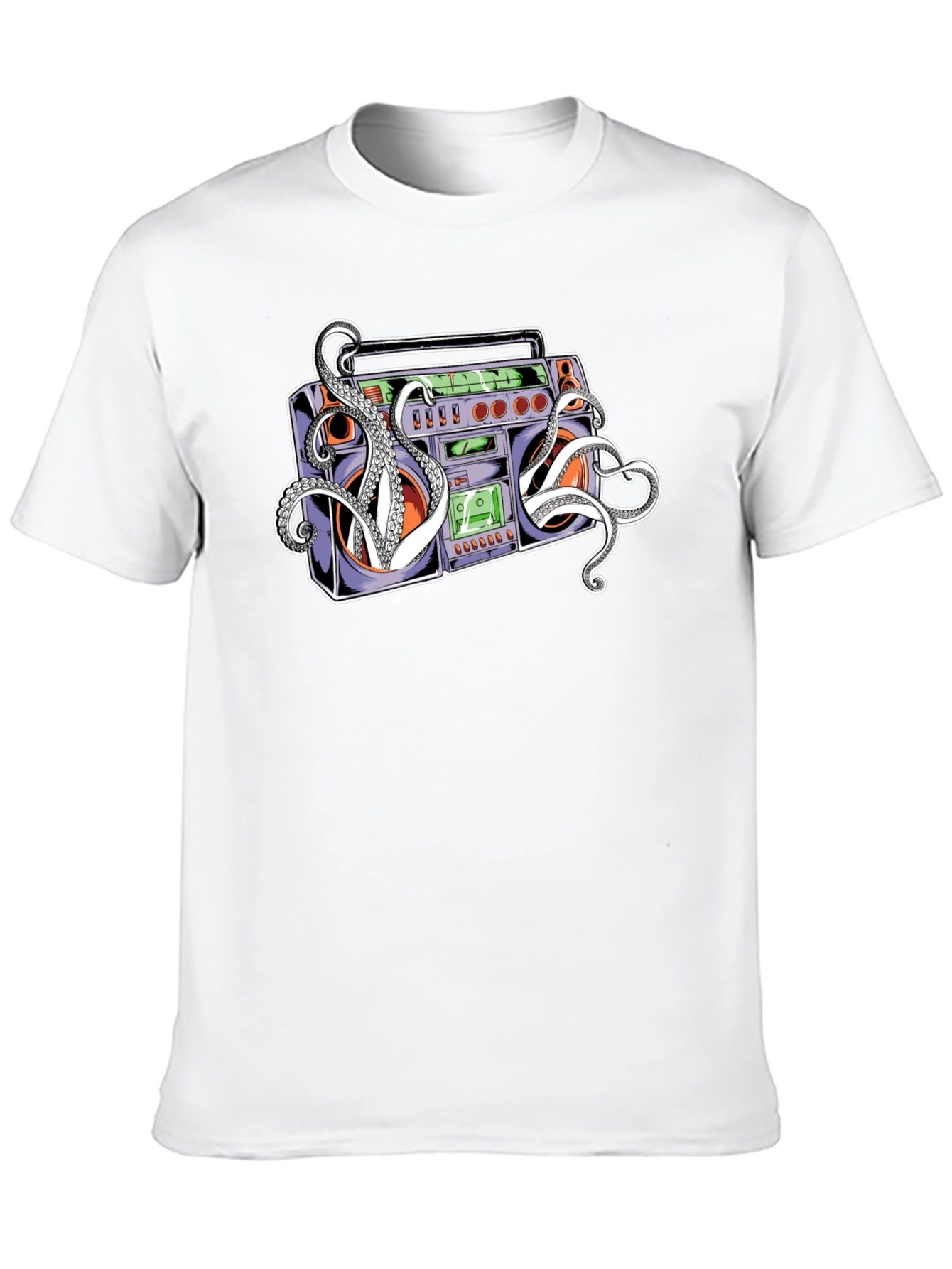 Boombox Octopus Graphic Tee
